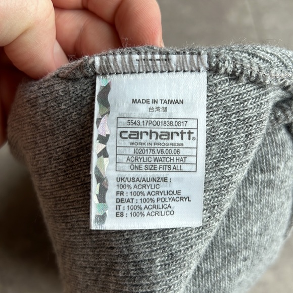 Carhartt Work In Progress Beanie - Picture 2 of 3